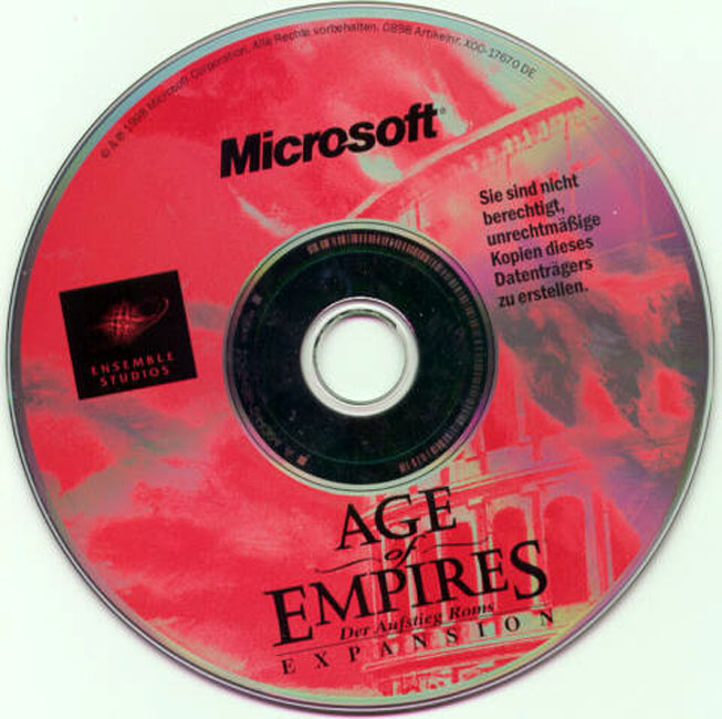 Age of Empires: The Rise of Rome - CD obal