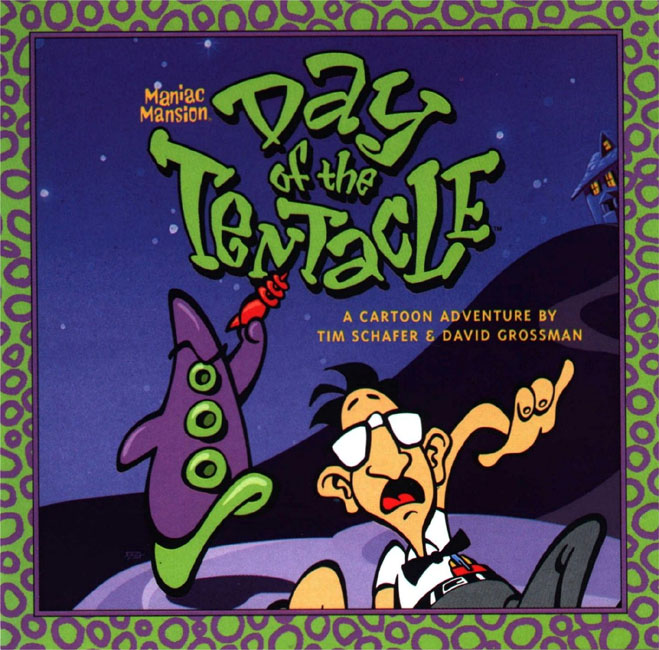Maniac Mansion: Day of the Tentacle - predn CD obal