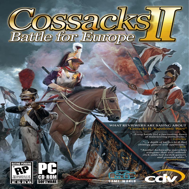 Cossacks 2: Battle for Europe - predn CD obal