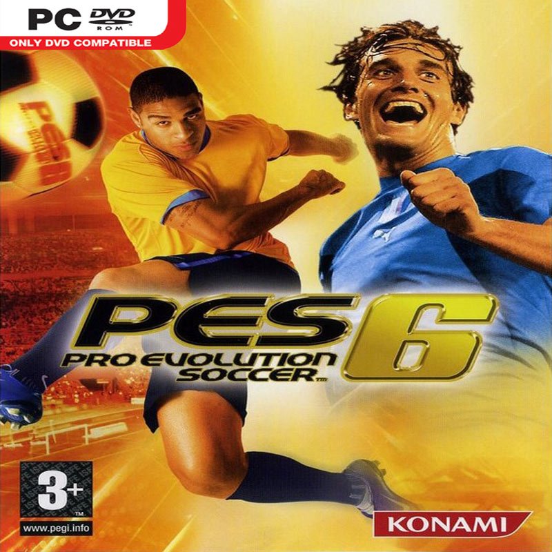 Pro Evolution Soccer 6 - predn CD obal 4