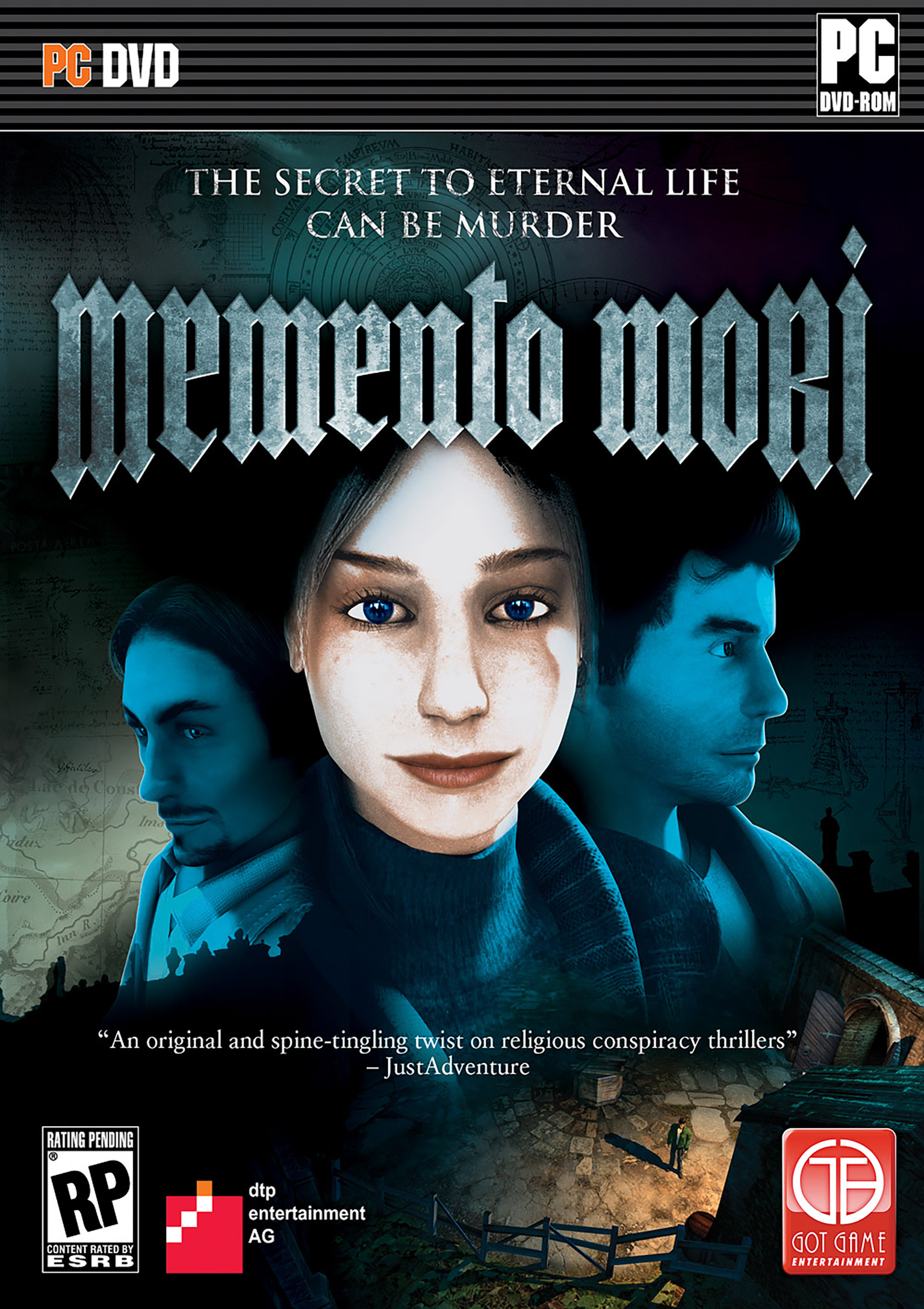 Memento Mori - predn DVD obal 2