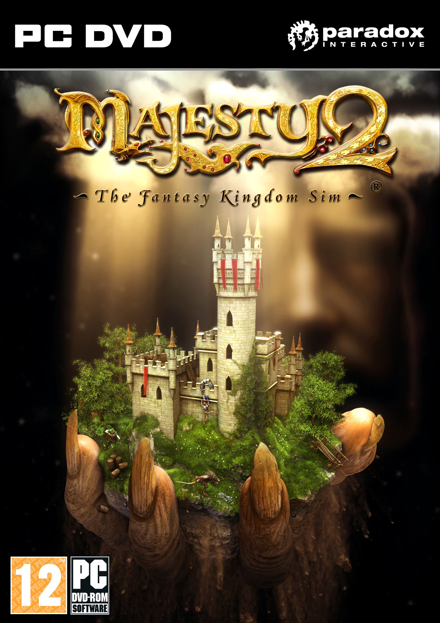 Majesty 2: The Fantasy Kingdom Sim - predn DVD obal