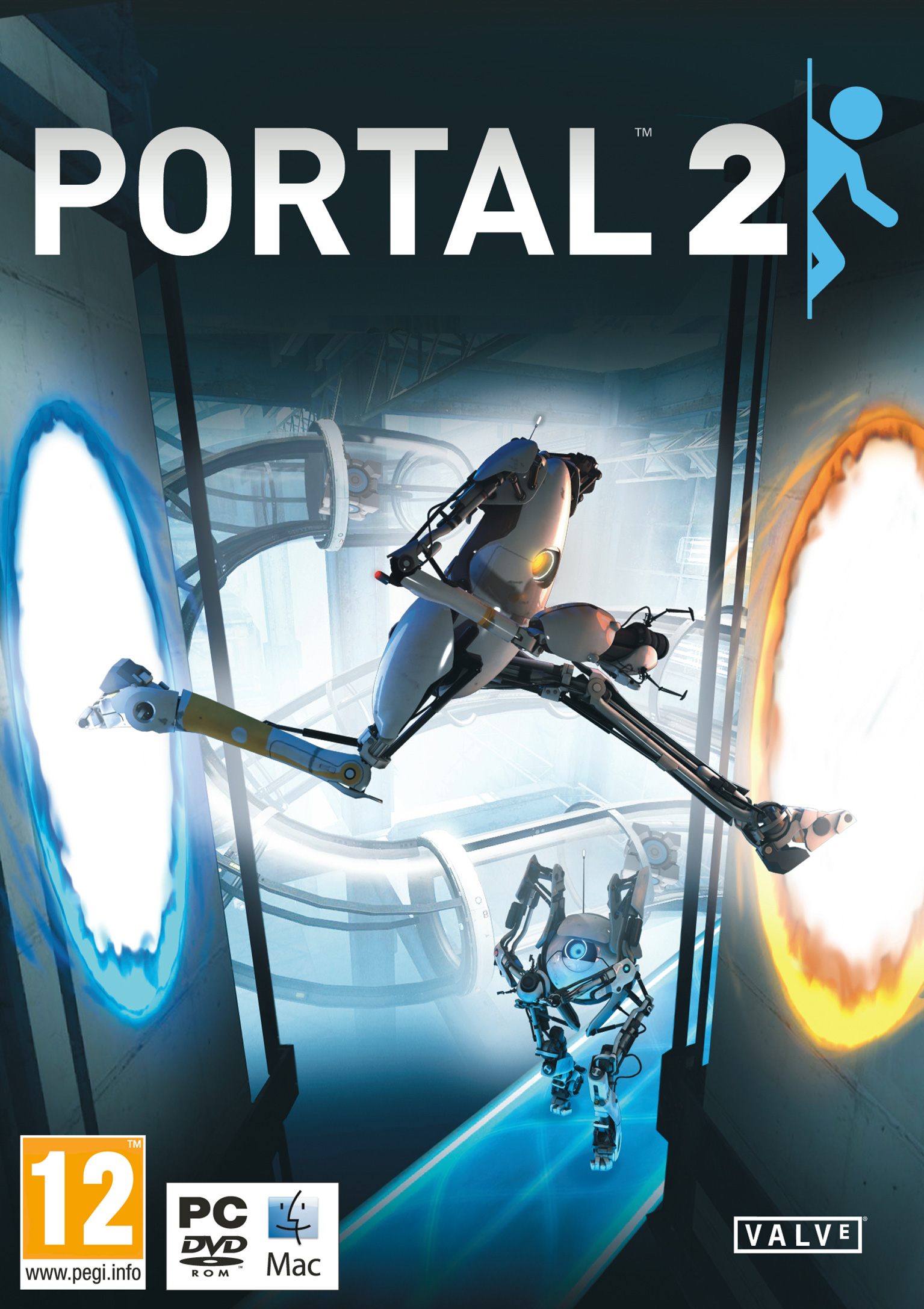 Portal 2 - predn DVD obal