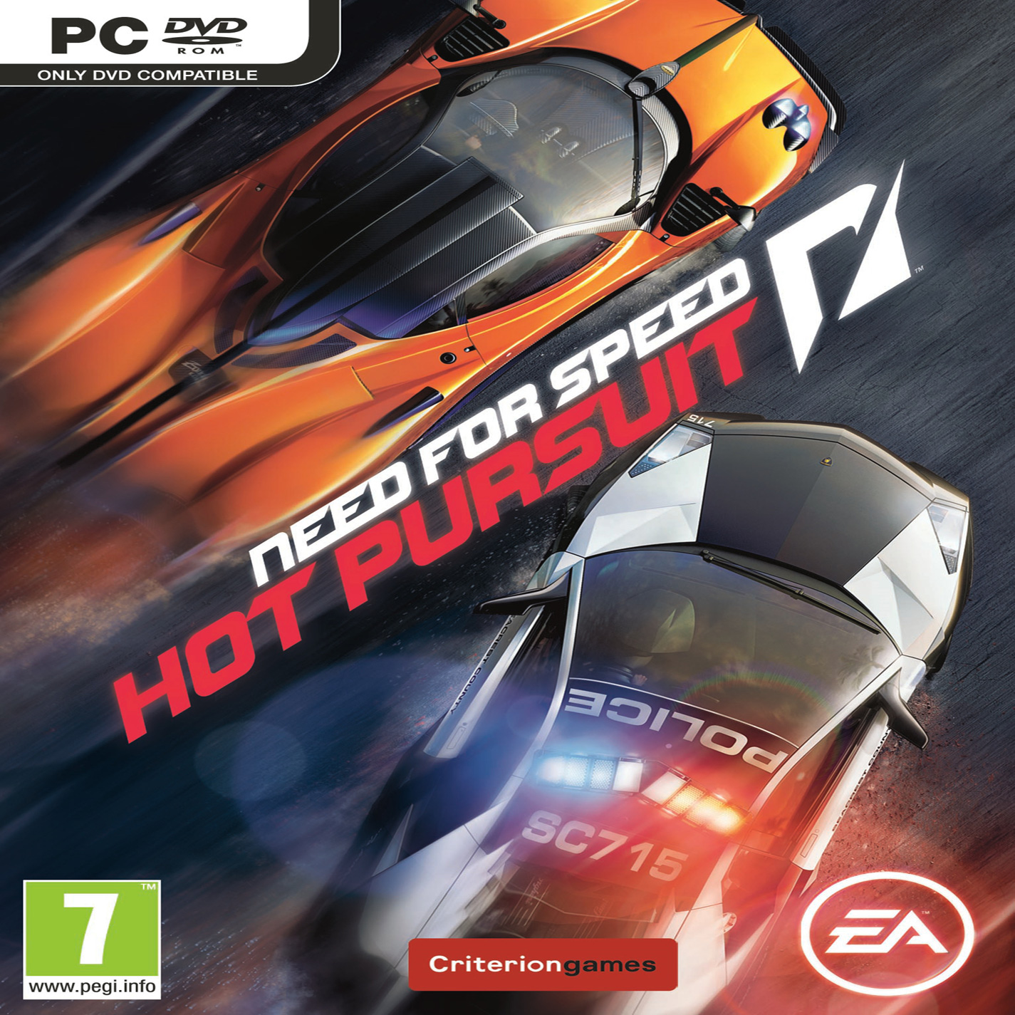 Need for Speed: Hot Pursuit - predn CD obal