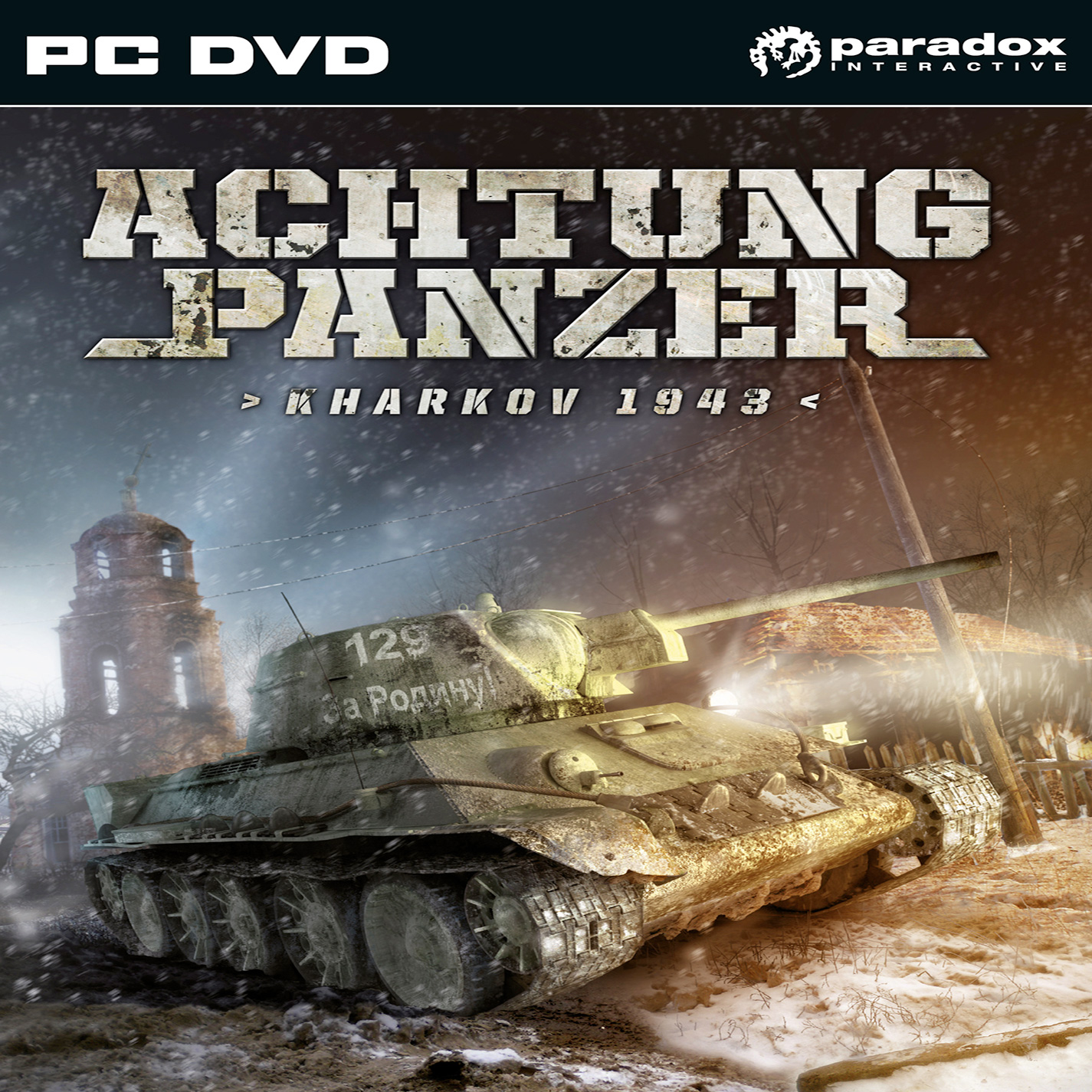 Achtung Panzer: Kharkov 1943 - predn CD obal