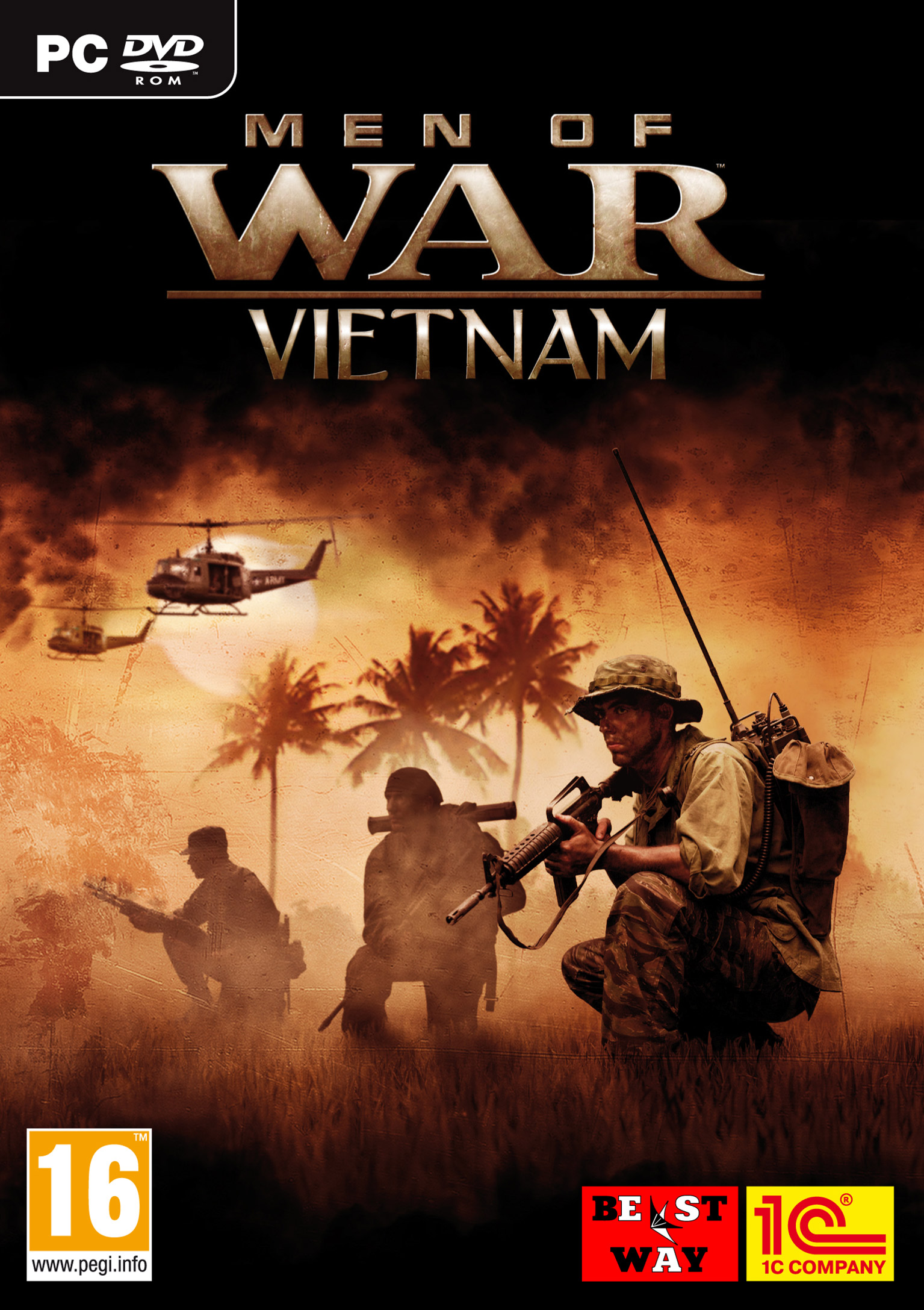 Men of War: Vietnam - predn DVD obal