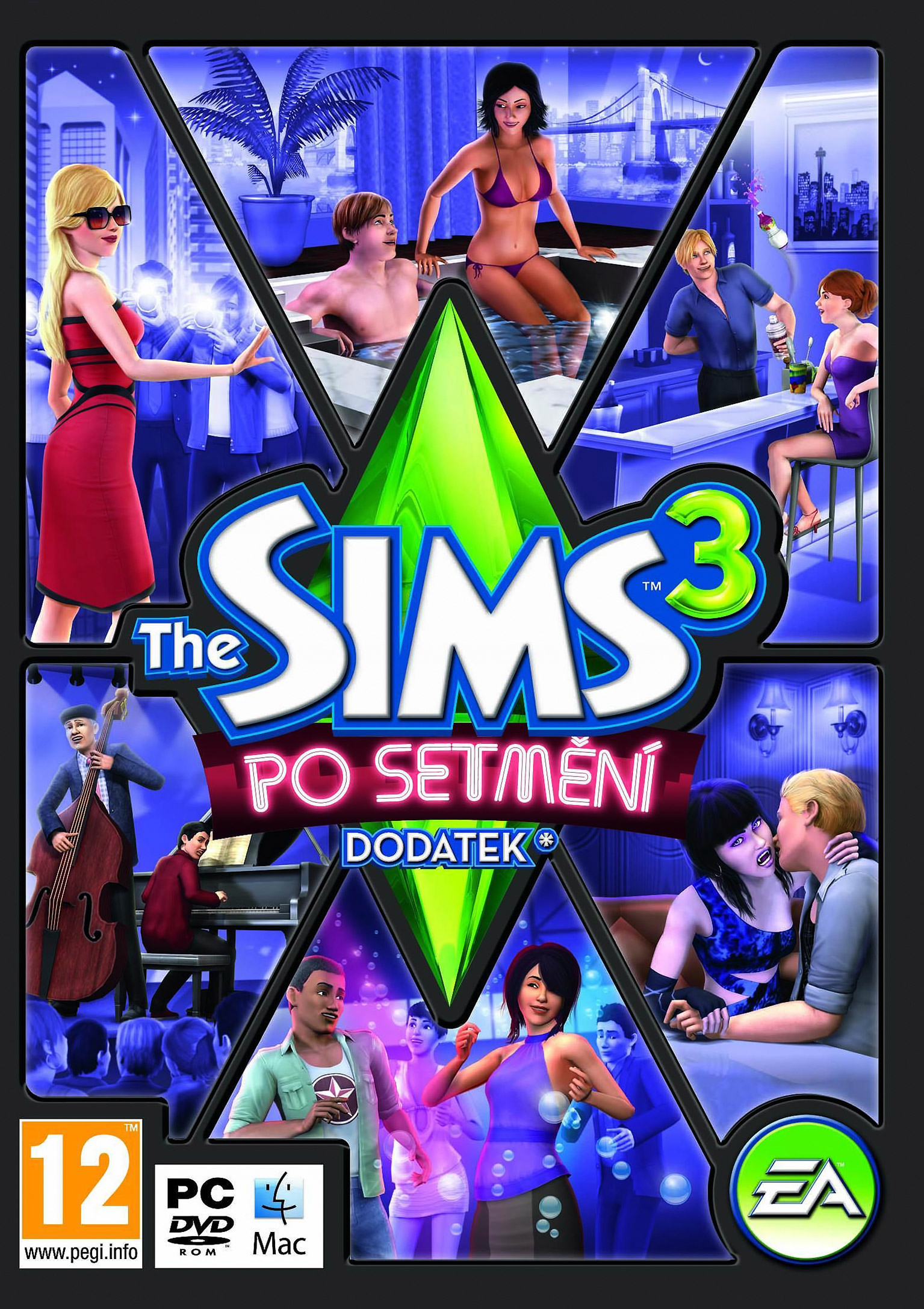 The Sims 3: Late Night - predn DVD obal 2