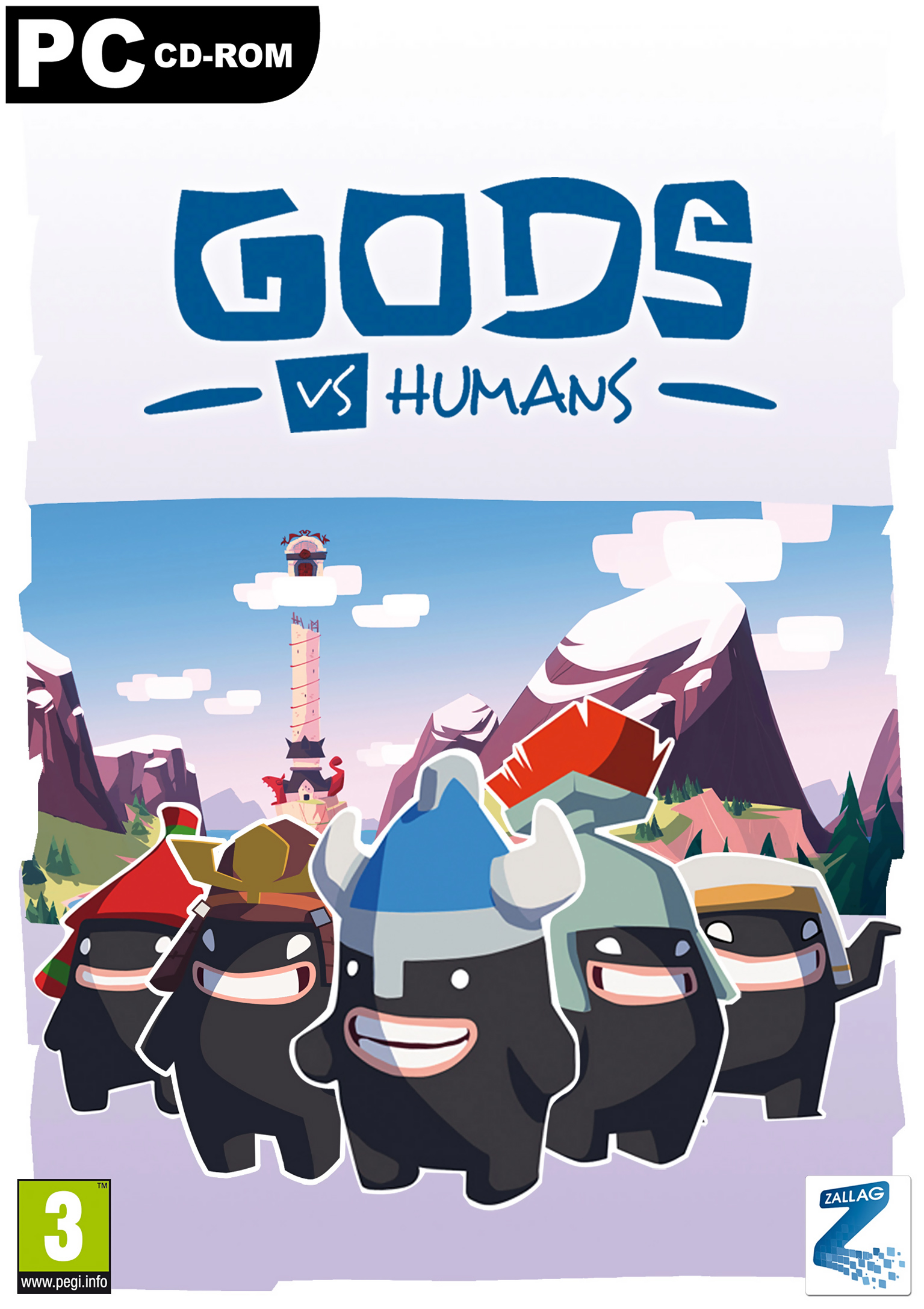 Gods vs Humans - predn DVD obal