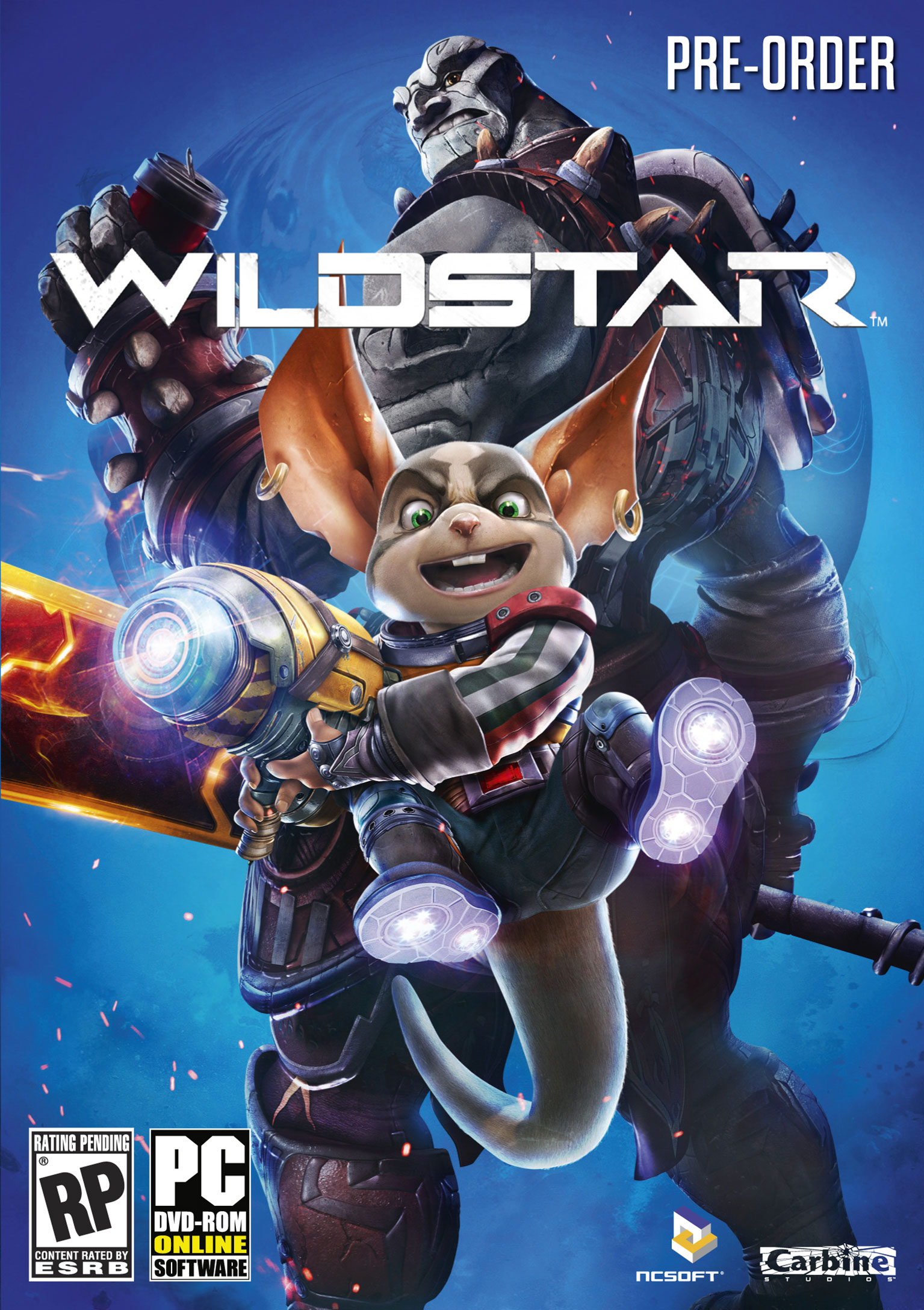 WildStar - predn DVD obal