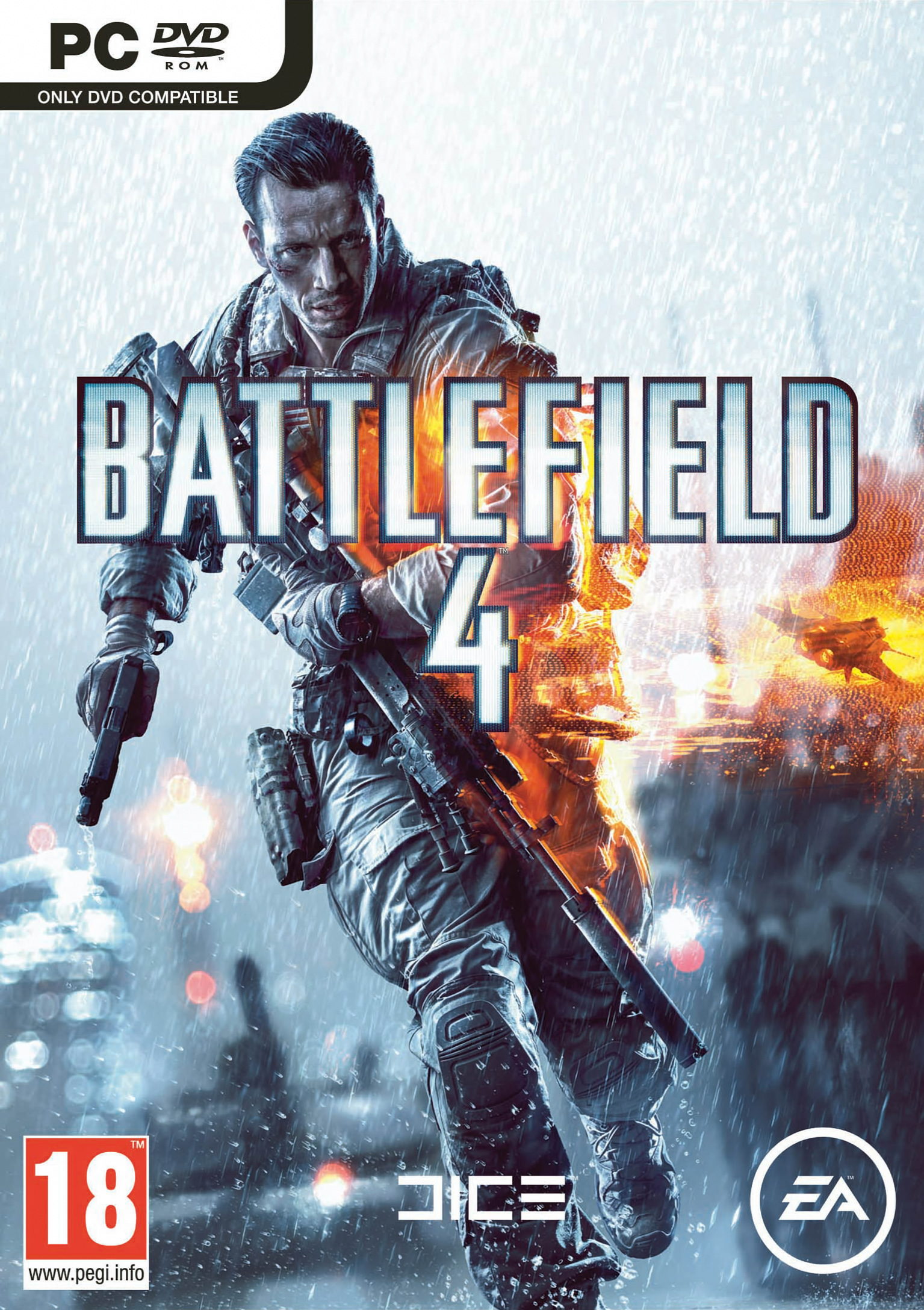 Battlefield 4 - predn DVD obal