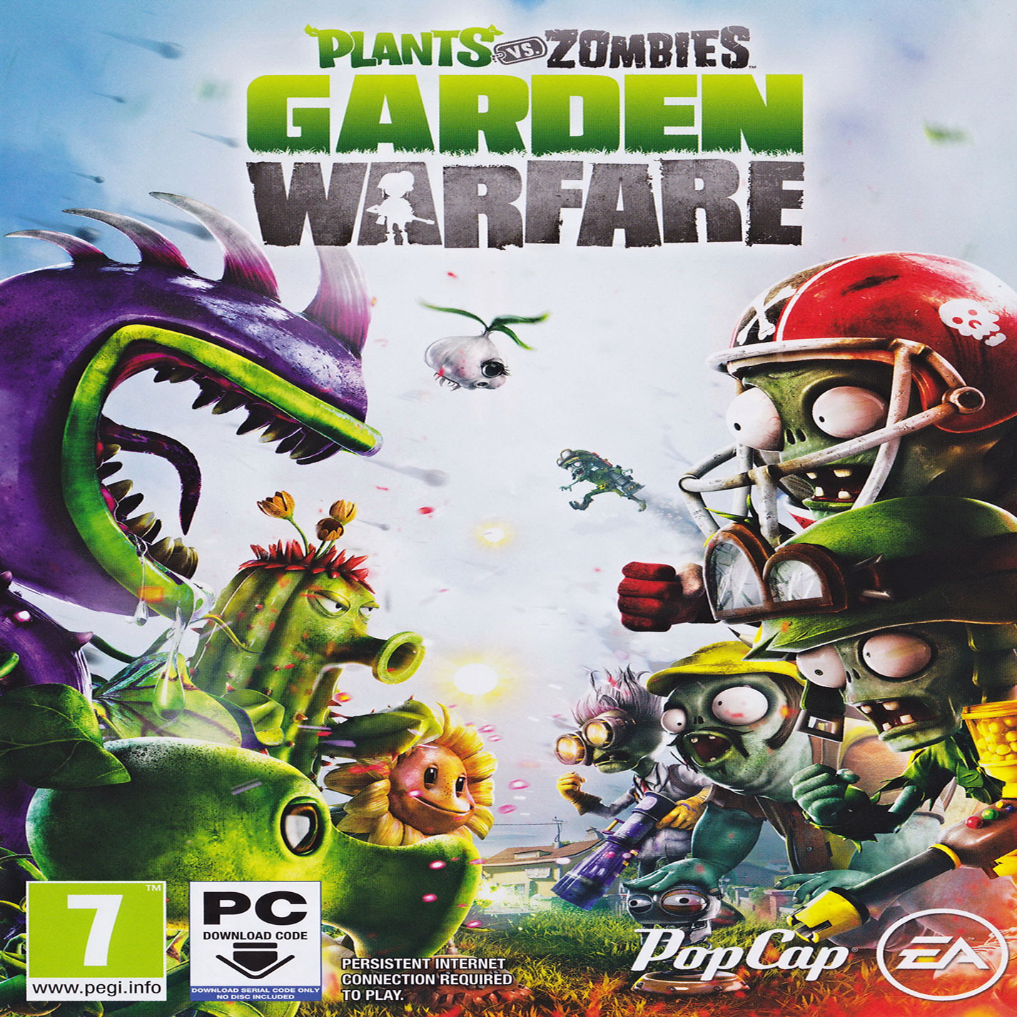 Plants vs. Zombies: Garden Warfare - predn CD obal