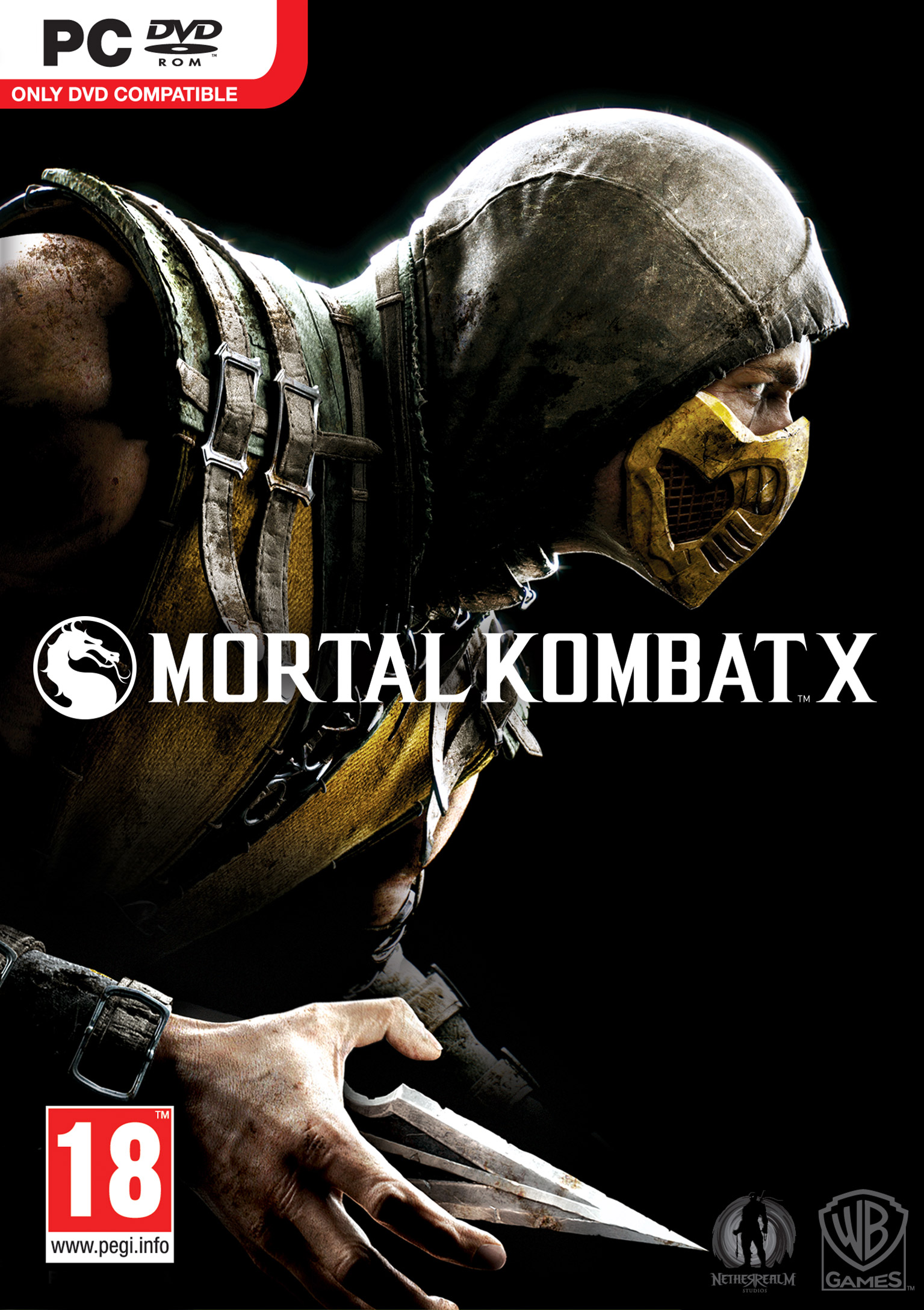 Mortal Kombat X - predn DVD obal