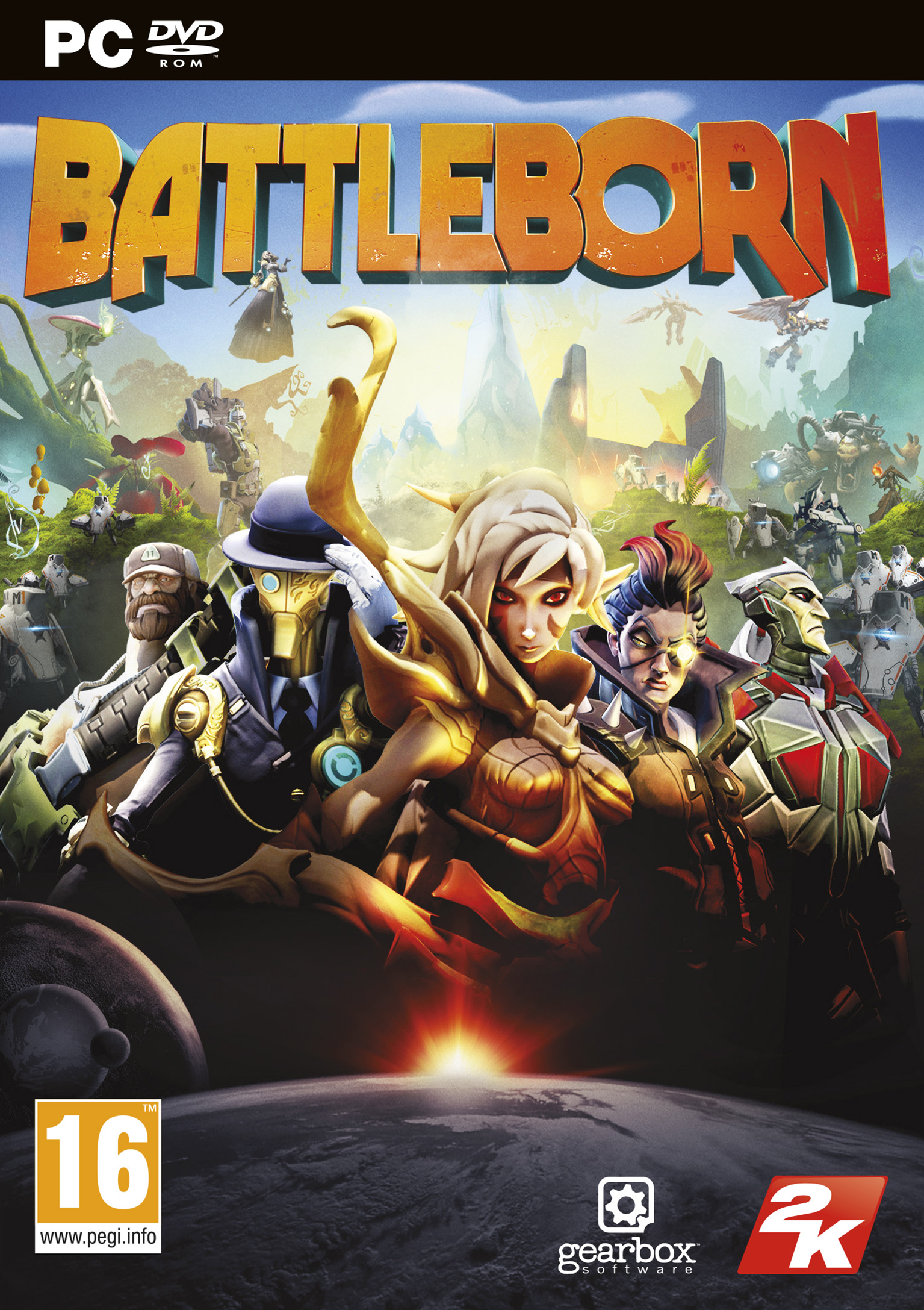 Battleborn - predn DVD obal