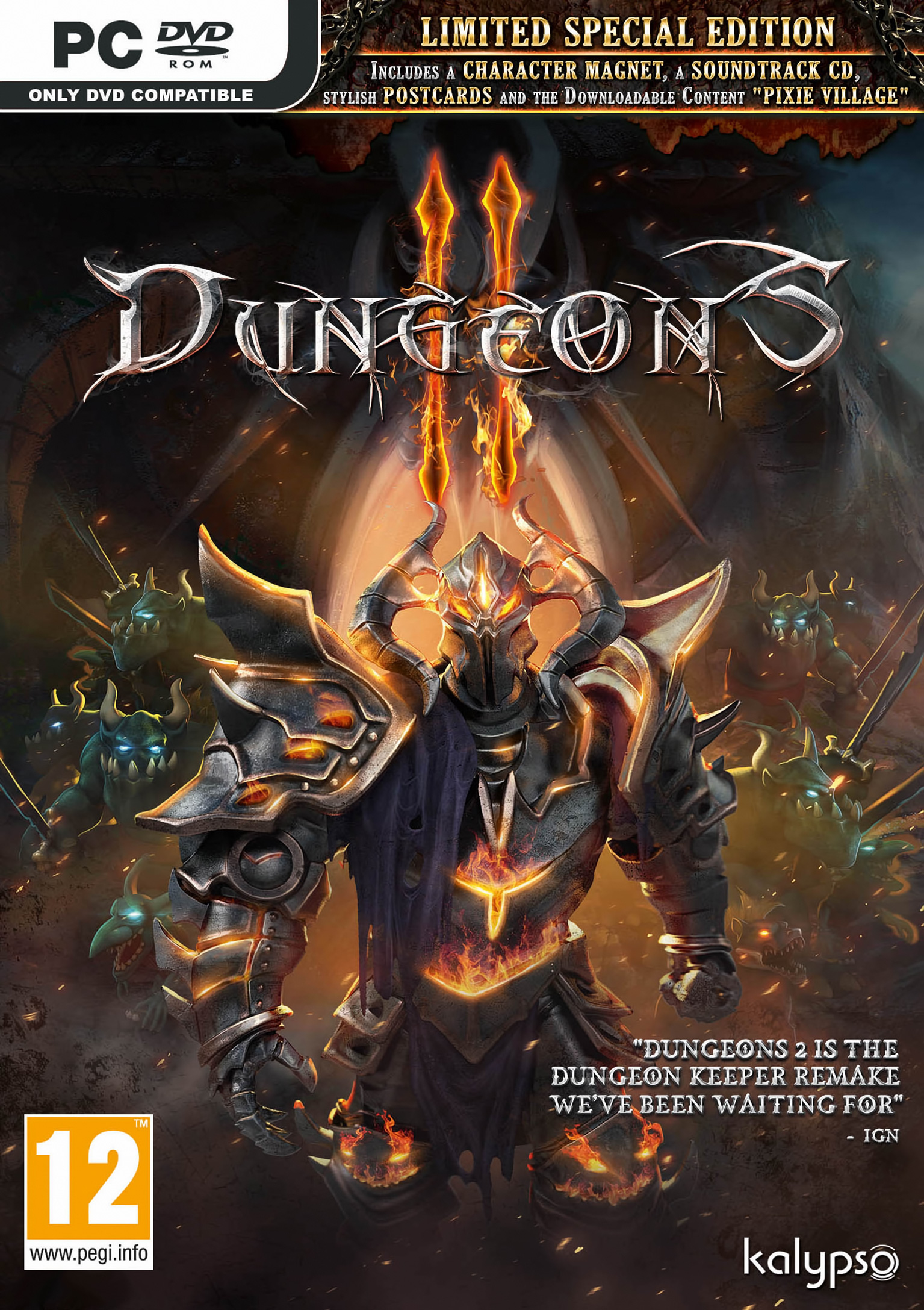 Dungeons 2 - predn DVD obal