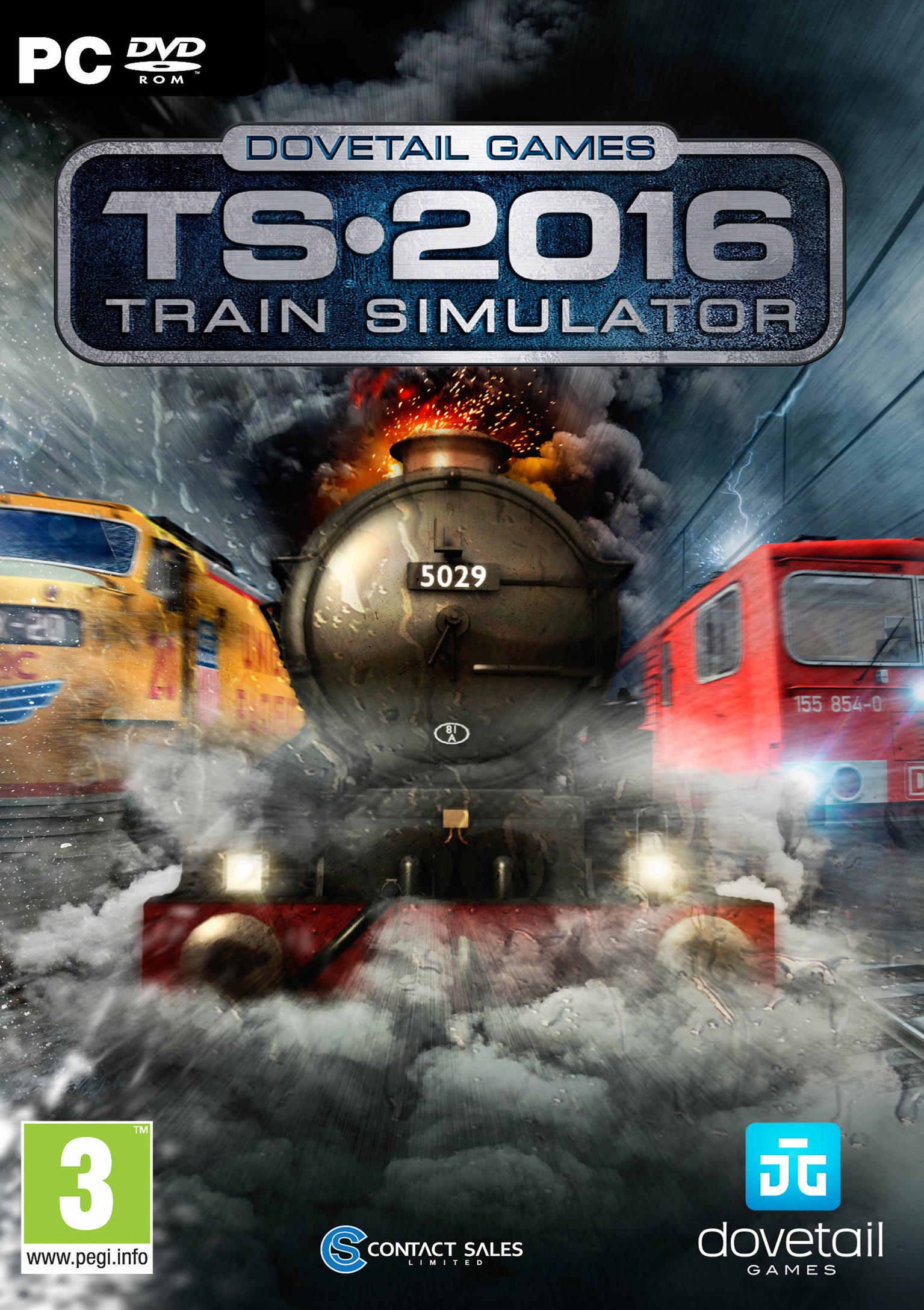 Train Simulator 2016 - predn DVD obal