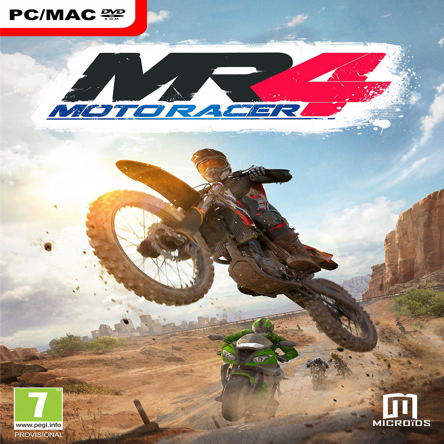 Moto Racer 4 - predn CD obal