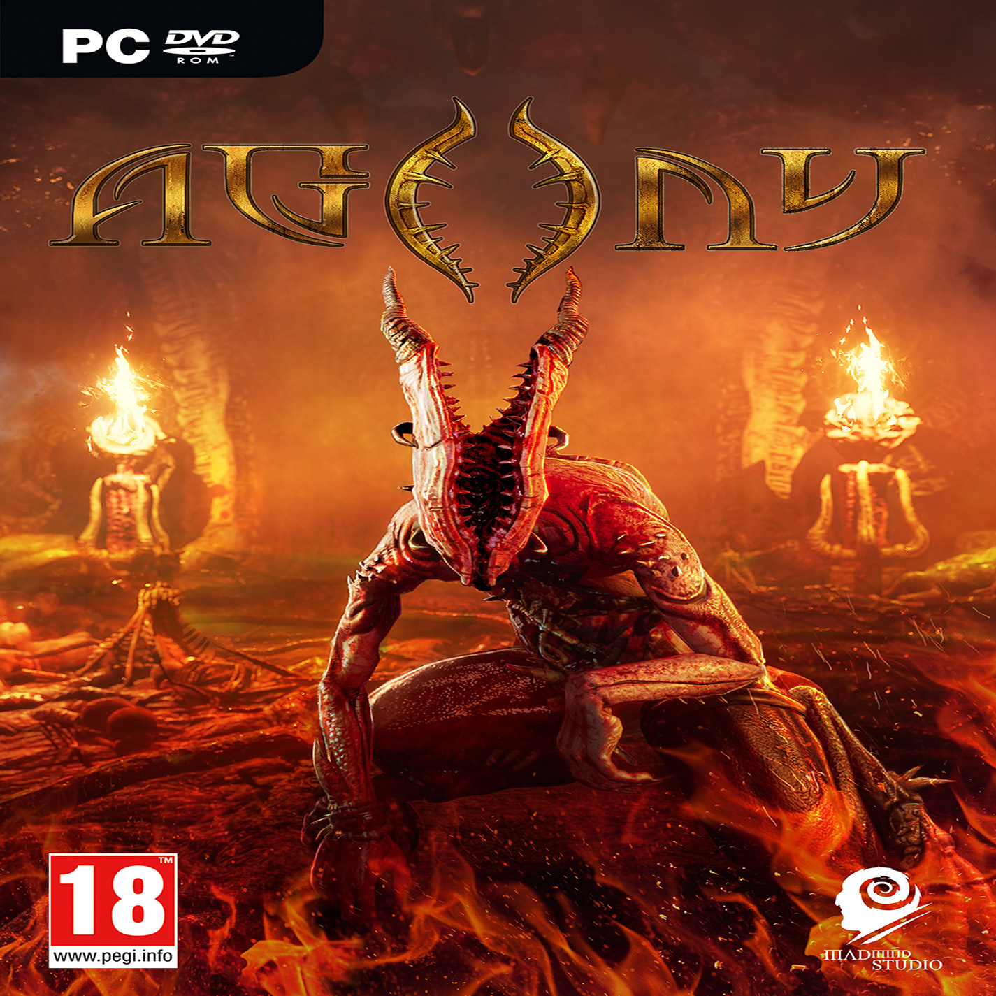 Agony - predn CD obal