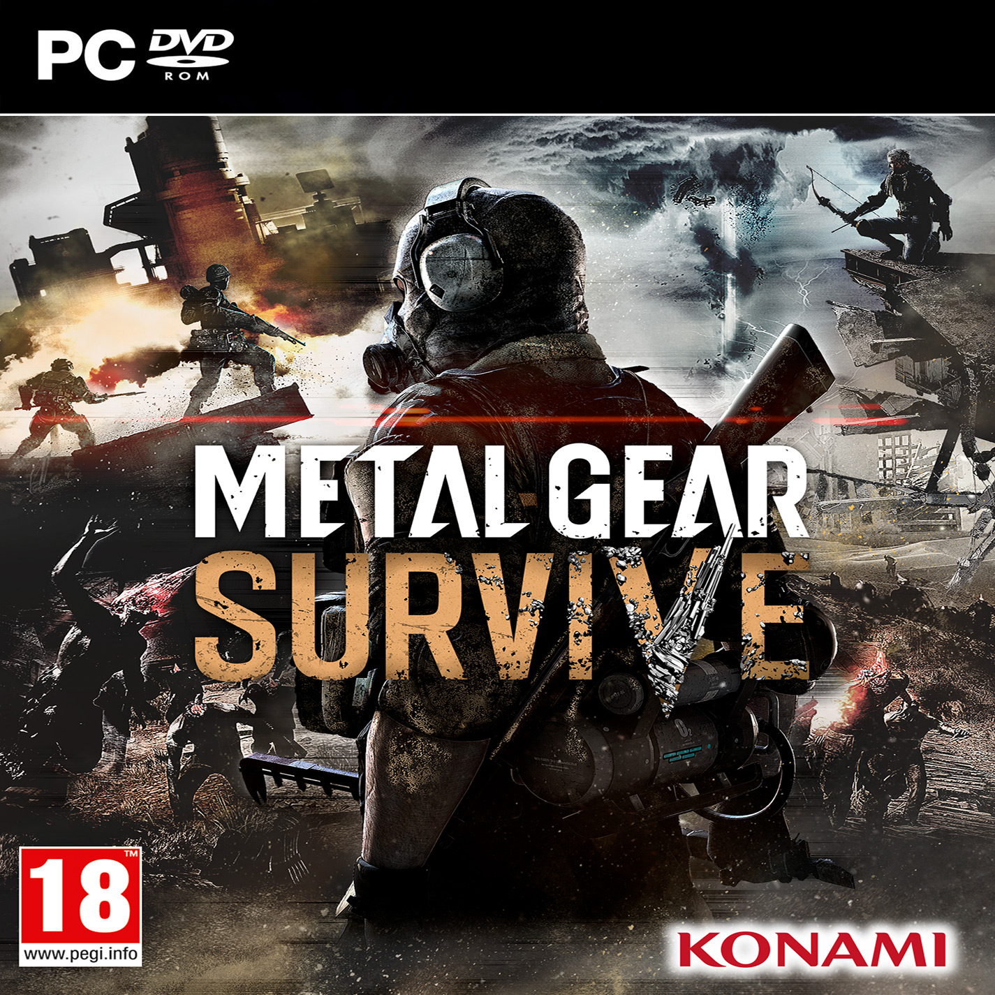 Metal Gear Survive - predn CD obal