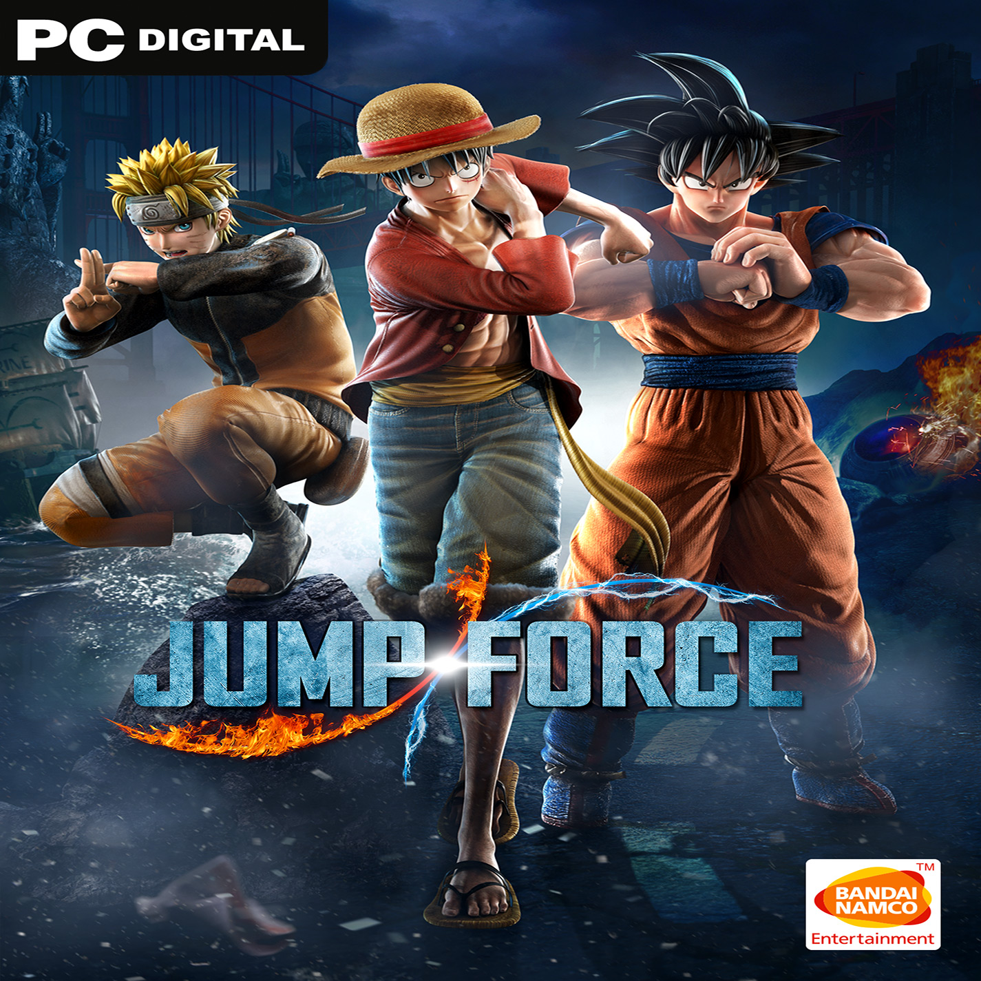 Jump Force - predn CD obal