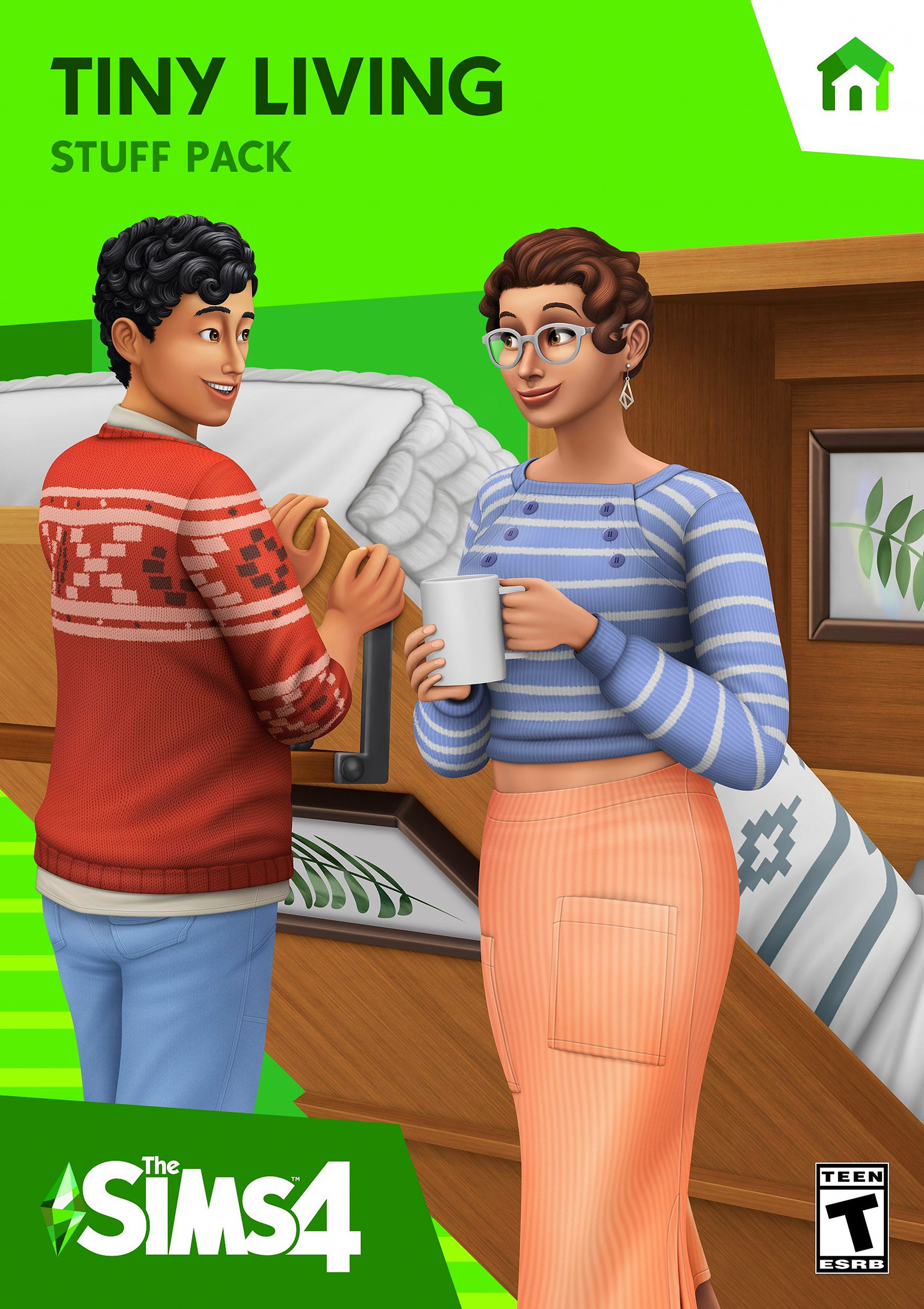 The Sims 4: Tiny Living - predn DVD obal