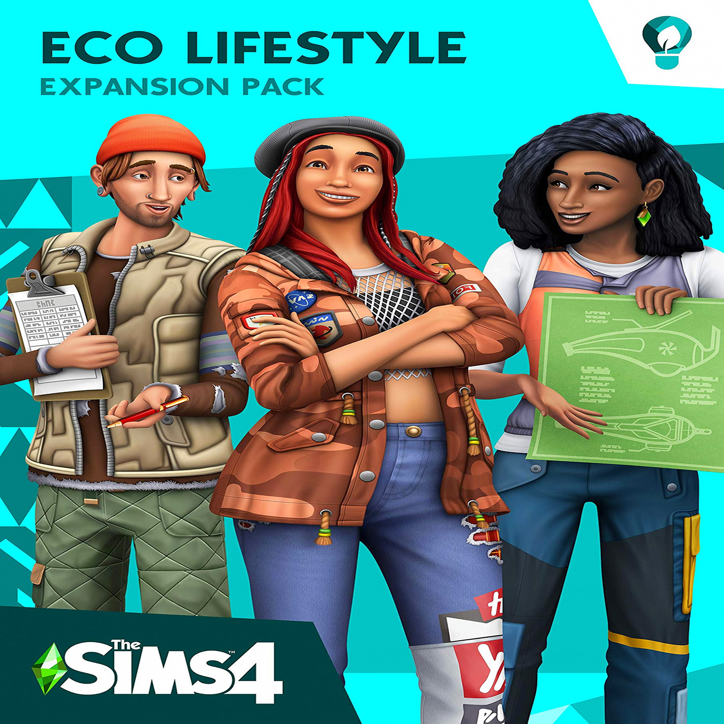 The Sims 4: Eco Lifestyle - predn CD obal