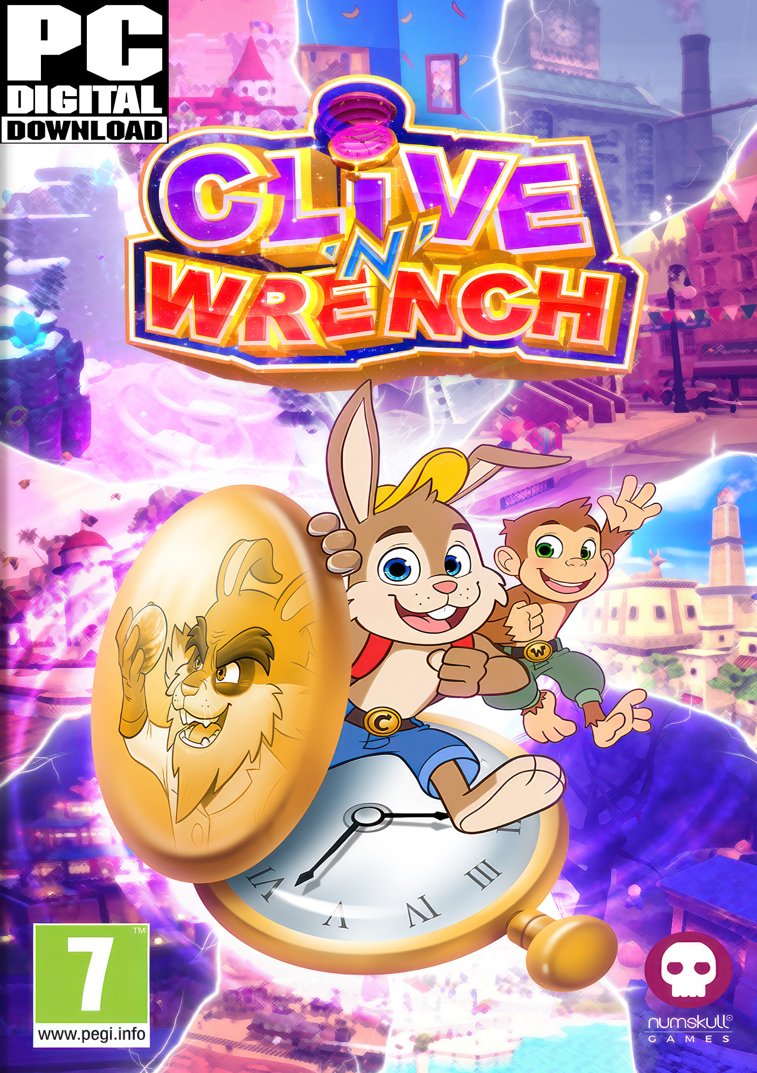 Clive 'N' Wrench - predn DVD obal