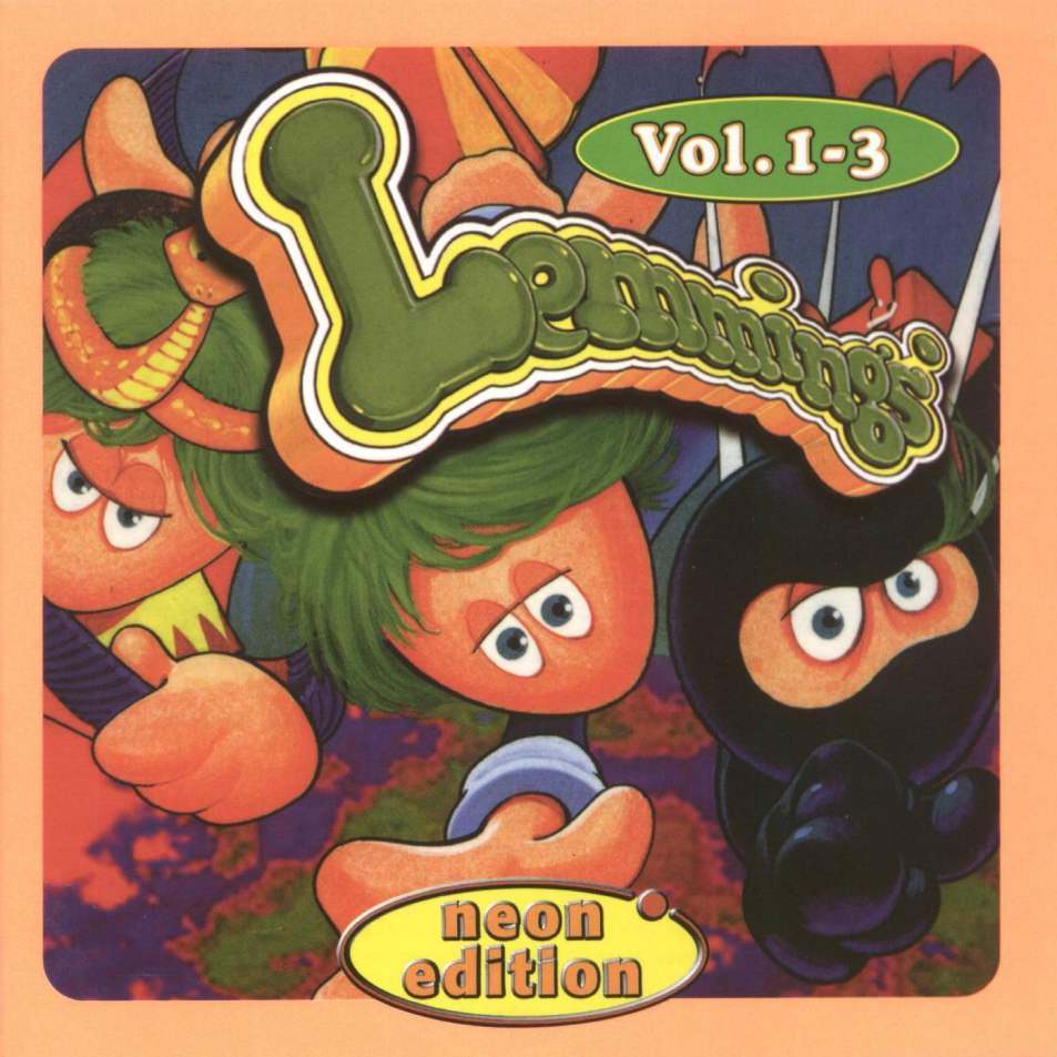 Lemmings vol.1-3: Neon Edition - predn CD obal