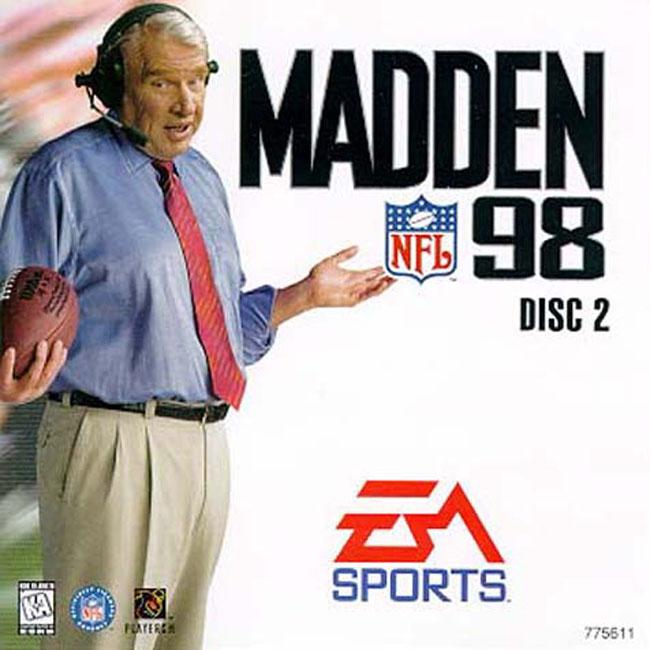 Madden NFL 98 - predn CD obal 2