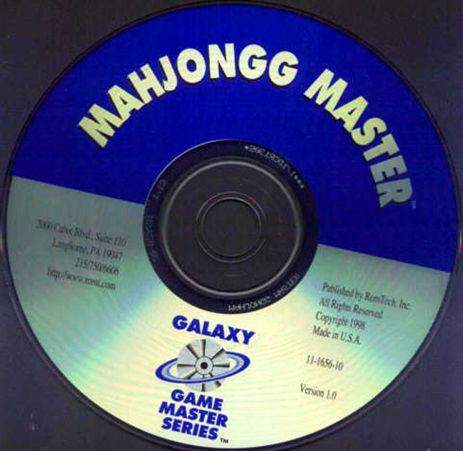 Mahjongg Master - CD obal