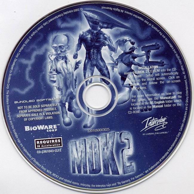 MDK 2 (Bundle Version) - CD obal