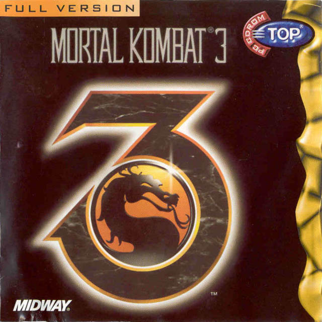 Mortal Kombat 3 - predn CD obal 2