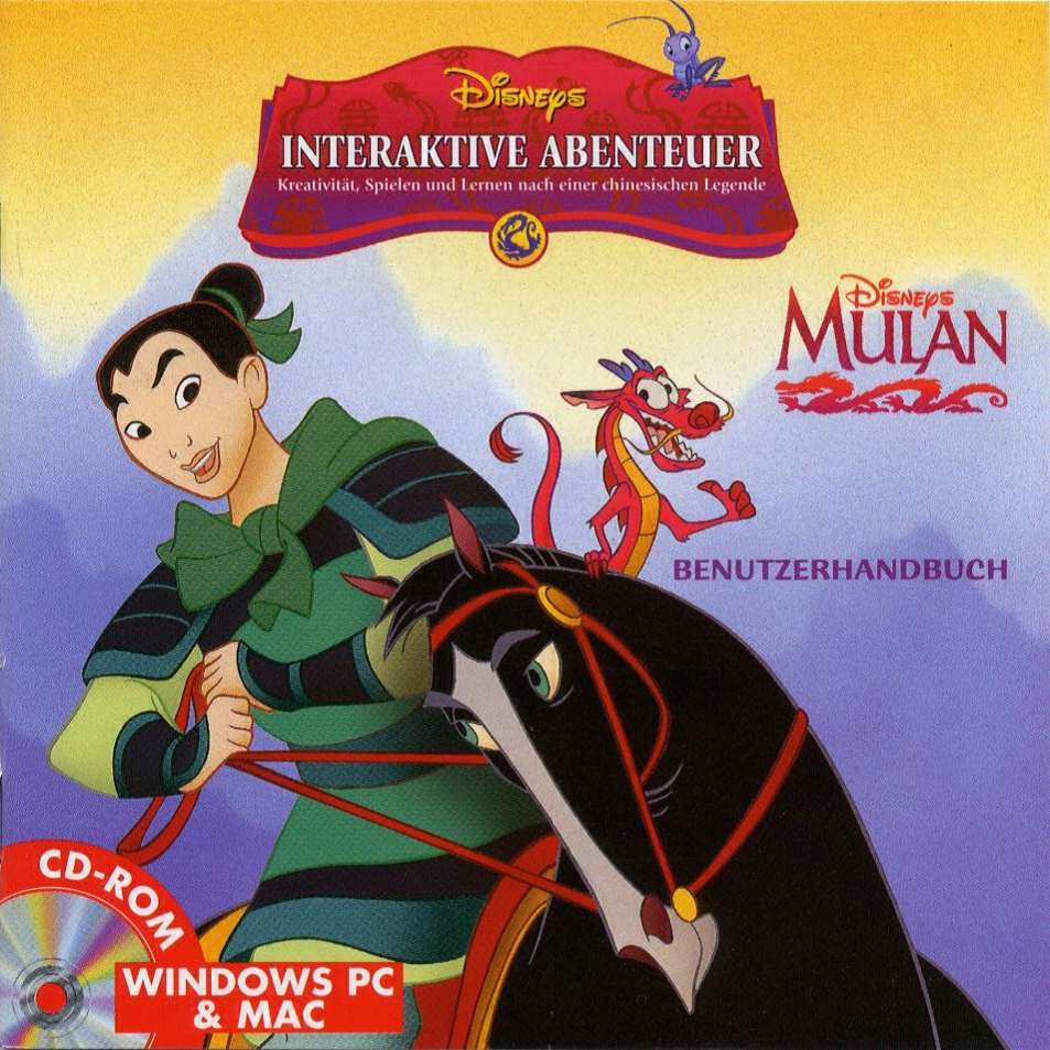 Mulan - predn CD obal