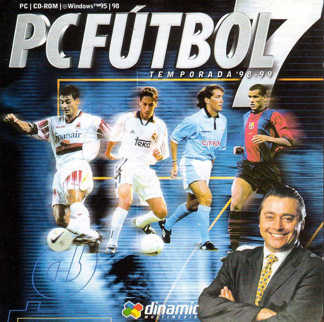 PC Futbol 7: Temporada '98-99 - predn CD obal