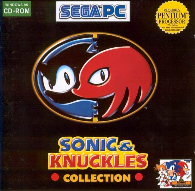 Sonic and Knuckles Collection - predn CD obal