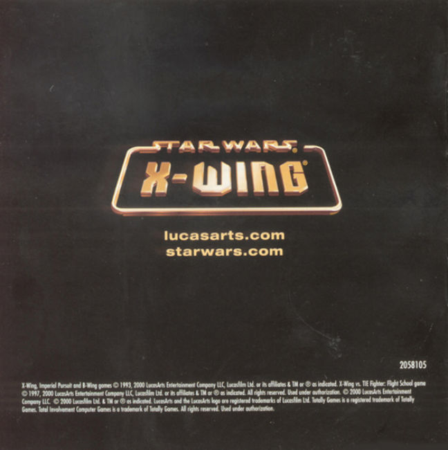 Star Wars: X-Wing - predn vntorn CD obal