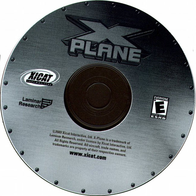 X-Plane - CD obal