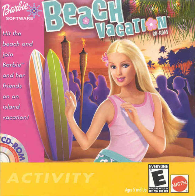 Barbie Beach Vacation - predn CD obal