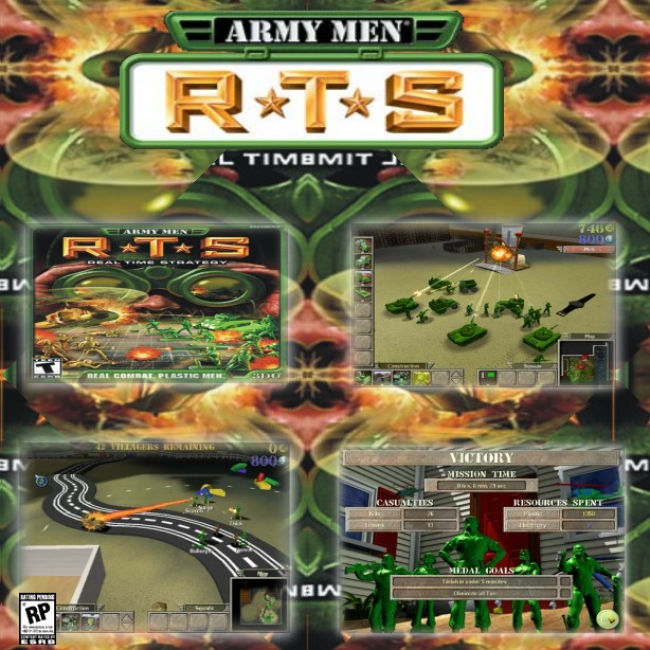 Army Men: R.T.S. - predn vntorn CD obal