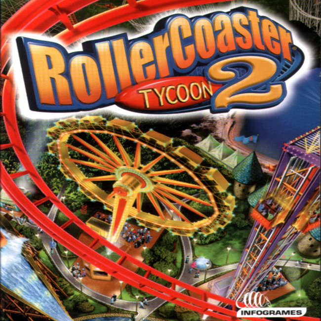 RollerCoaster Tycoon 2 - predn CD obal