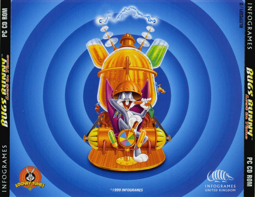 Bugs Bunny: Lost in Time - zadn CD obal