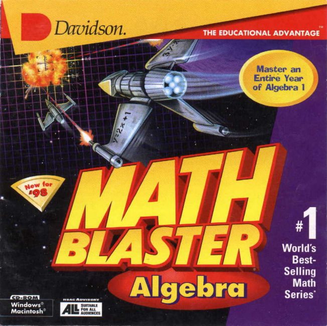 Math Blaster: Algebra - predn CD obal