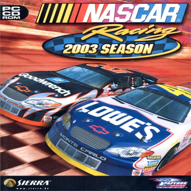 Nascar Racing 2003 Season - predn CD obal