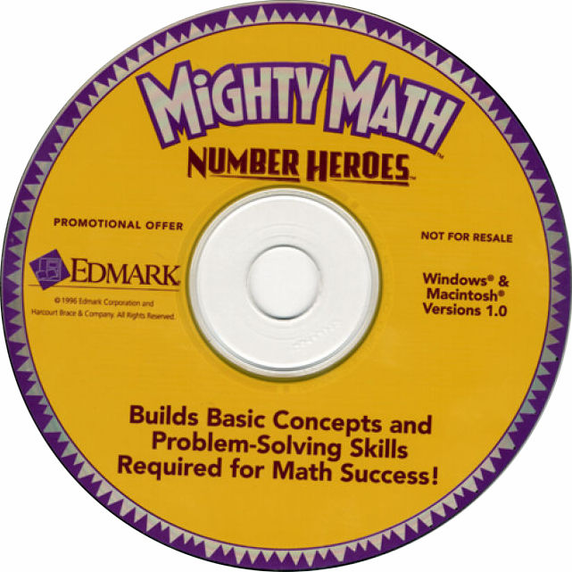 Mighty Math: Number Heroes - CD obal