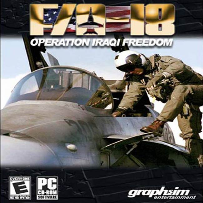 F/A-18: Operation Iraqi Freedom - predn CD obal