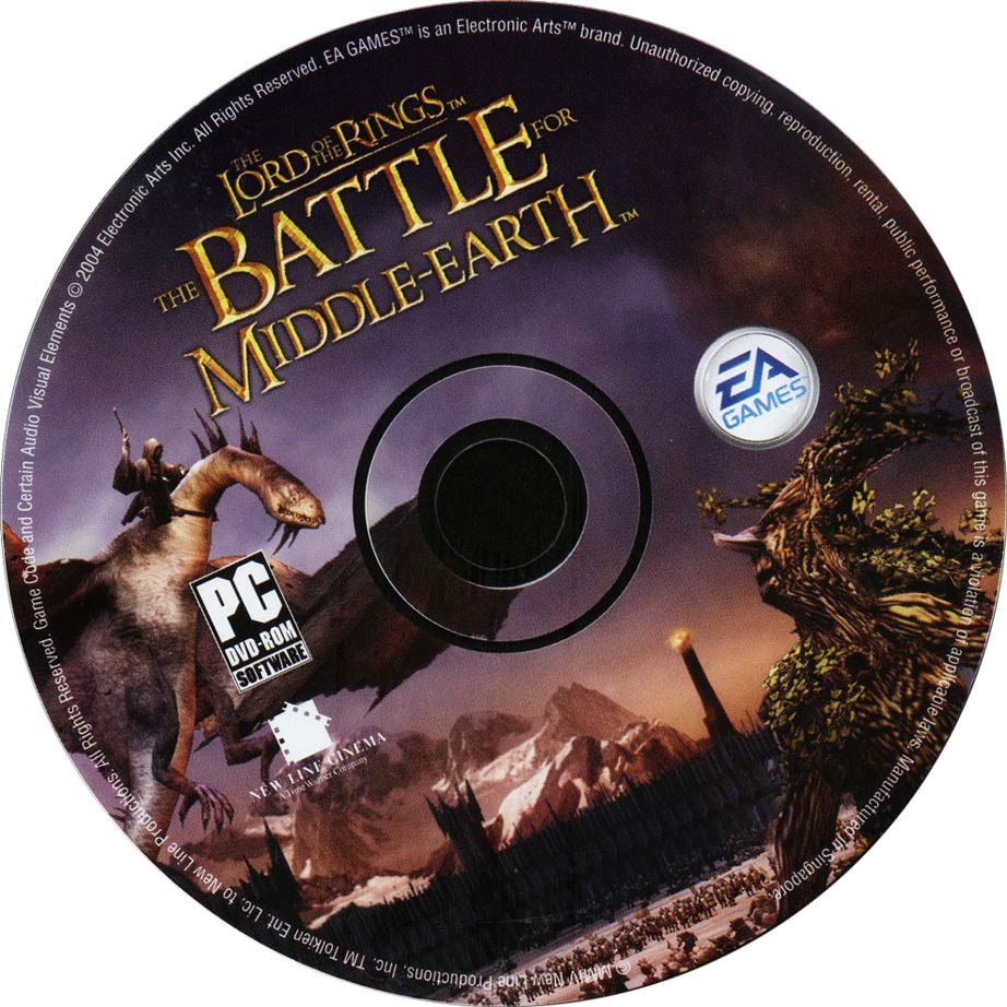 Lord of the Rings: The Battle For Middle-Earth - CD obal