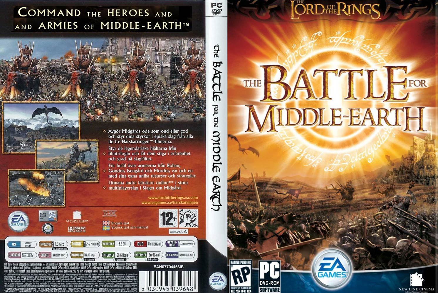 Lord of the Rings: The Battle For Middle-Earth - DVD obal