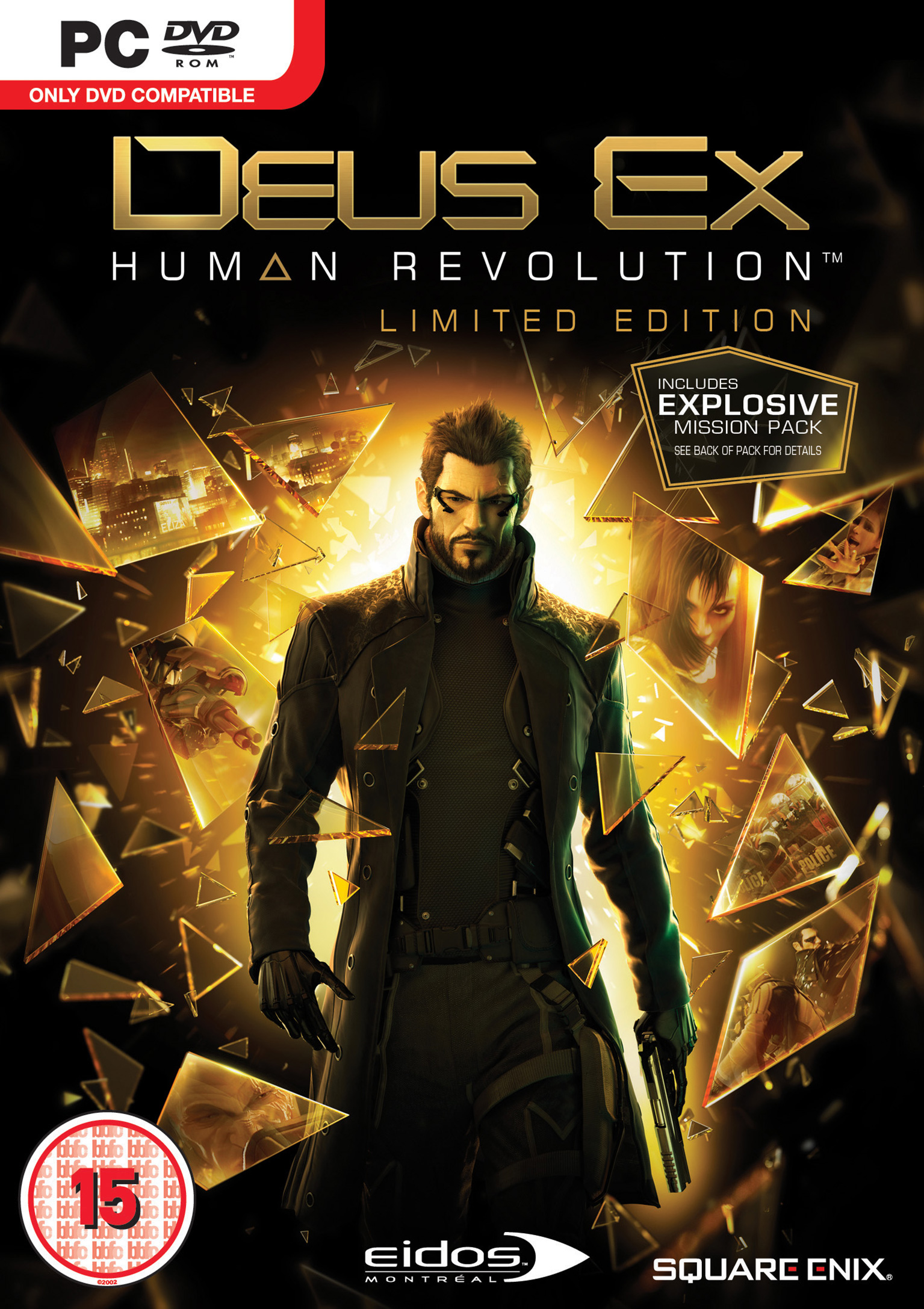 Deus Ex: Human Revolution - predn DVD obal 2