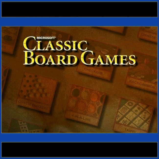 Microsoft Classic Board Games - predn CD obal