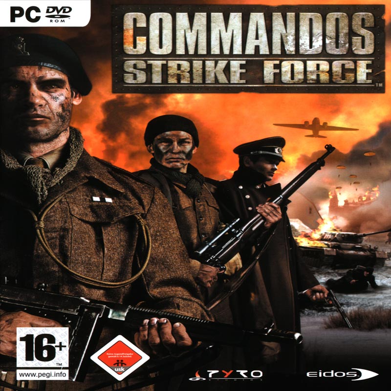 Commandos: Strike Force - predn CD obal