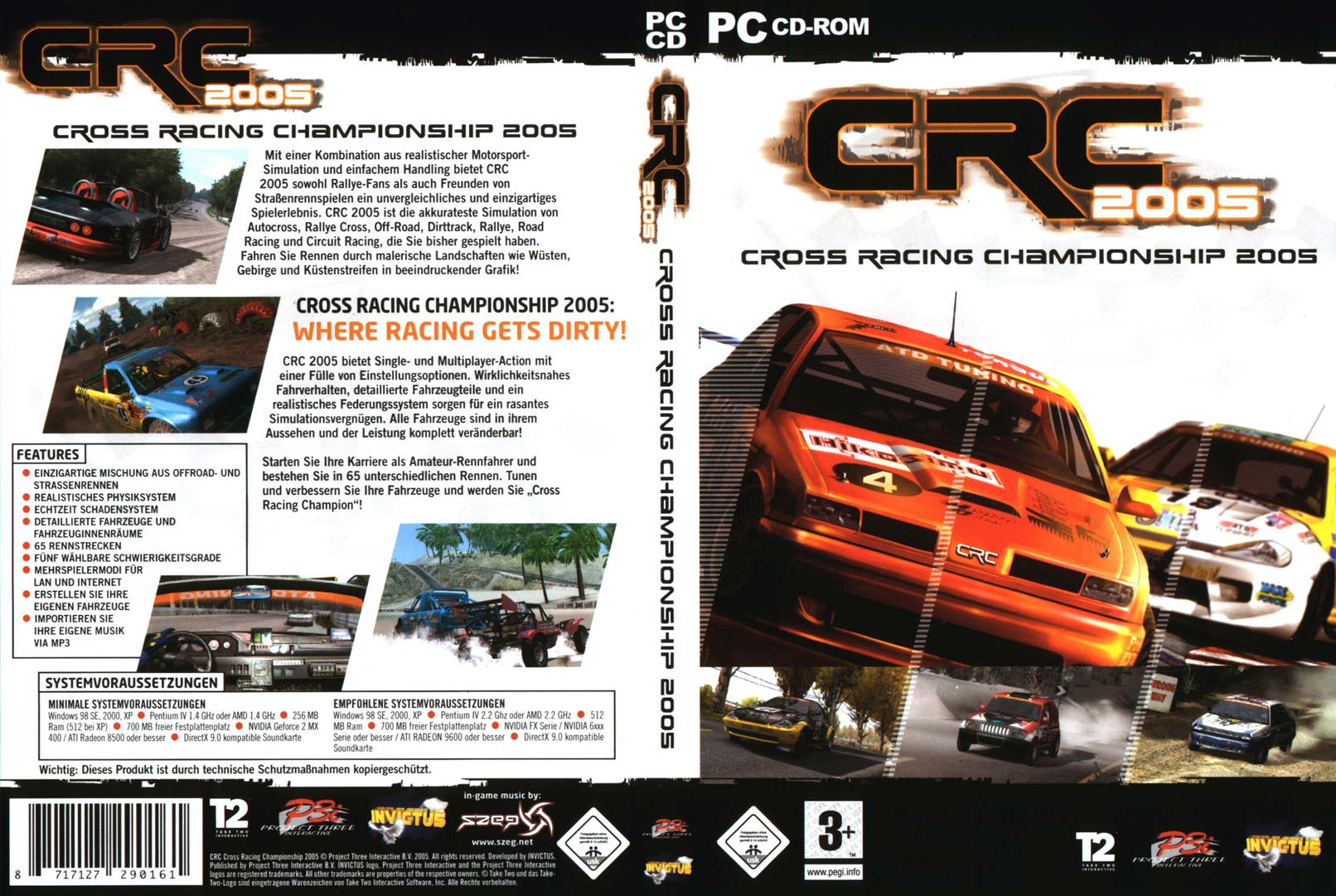 Cross Racing Championship 2005 - DVD obal